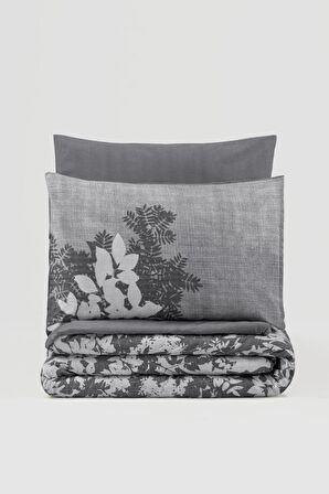 Cotton Box Dual Çift Kişilik Nevresim Takımı Lunt Antrasit