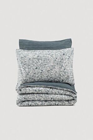 Cotton Box Minimal Çift Kişilik Nevresim Takımı Molly Antrasit
