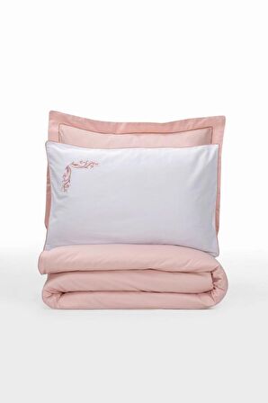 Cotton Box Çift Kişilik Elit Saten Nevresim Takımı Melinda Pembe
