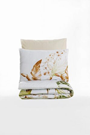 Cotton Box Çift Kişilik Saten Nevresim Takımı Luster Bej