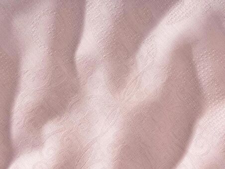 Cotton Box Çift Kişilik Jakarlı Saten Nevresim Takımı Jana Pembe