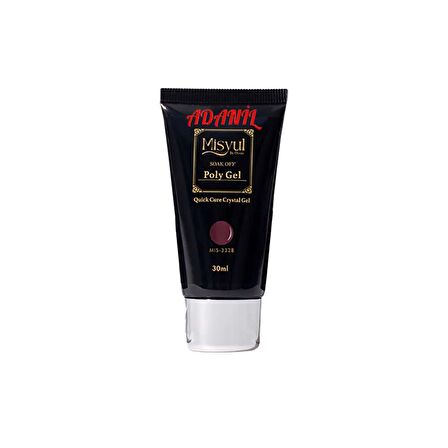 Adanil Misyul Profesyonel 30 ml Koyu Nude Poly Gel 3328 Akrilik Jel