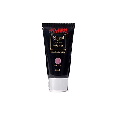 Adanil Misyul Profesyonel 30 ml Nude Pink Poly Gel 3327 Akrilik Jel