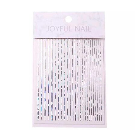 ADANİL SİLVER ŞERİT STICKER