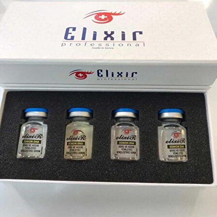 ELİXİR MEZOTERAPİ SOMON DNA SERUMU - 10ML - 4'LÜ SET