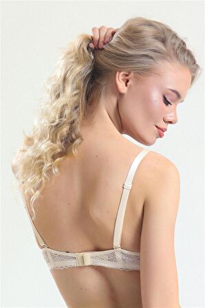 4520 - Süngerli Dantelli Sütyen