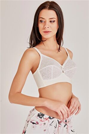 1718 - Dantelli Balensiz Toparlayıcı Sütyen