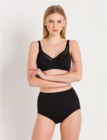 3983 - Süngersiz Düz Kumaşlı Toparlayıcı Sütyen