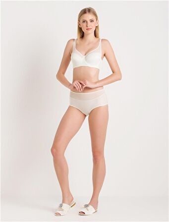 3983 - Süngersiz Düz Kumaşlı Toparlayıcı Sütyen