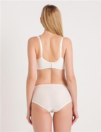 3983 - Süngersiz Düz Kumaşlı Toparlayıcı Sütyen