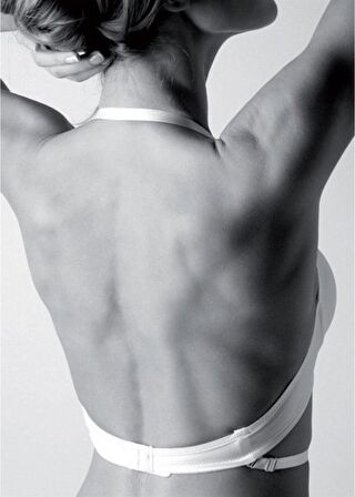 3500 - Süngerli Düz Kumaşlı Fasulye Destek Dolgulu Sütyen