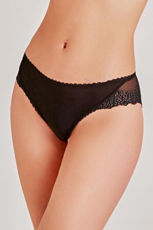 312 - Arkası Dantelli Normal Külot