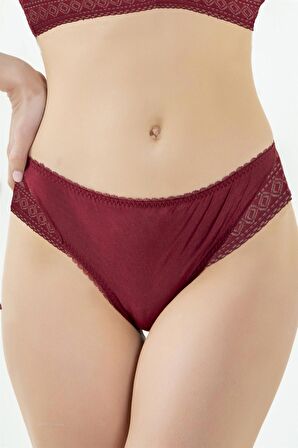 548 - Zigzag Dantelli Normal Külot