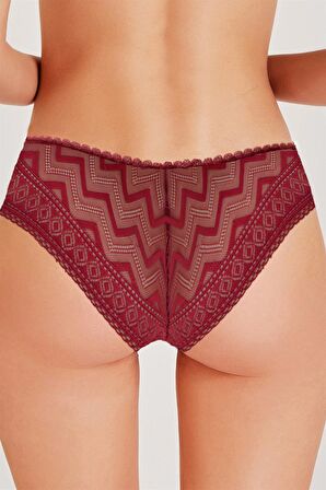 548 - Zigzag Dantelli Normal Külot