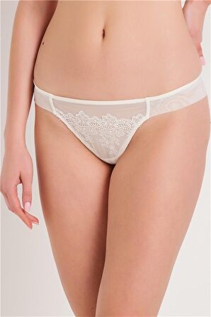 692 - Brode Dantelli Brezil String Külot