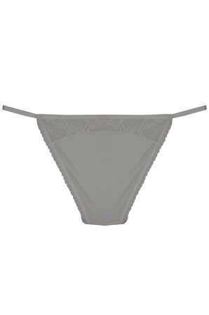 724 - Dantelli İp Kenarlı Slip Külot