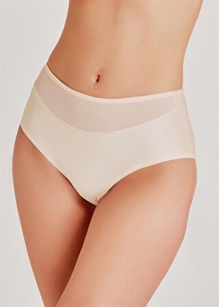 783 -  Geniş Kenarlı Yüksek Bel Tüllü Külot (1783)