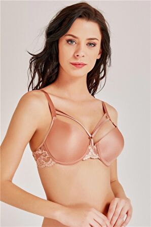 2589 - Dantelli İpli Süngerli Sütyen