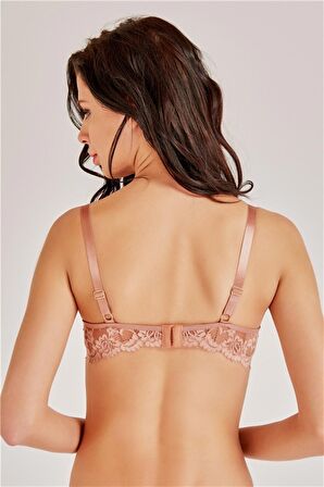 2589 - Dantelli İpli Süngerli Sütyen