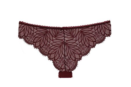 385 - Önü Kumaş,Arkası Dantel Normal Külot