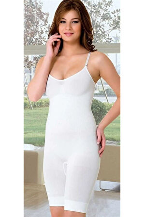 Kadın Ten Rengi Dikişsiz Tam Boy Korse