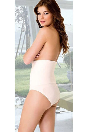 (mı) Dikişsiz Alttan Çıtçıtlı Çift Kat Korse (1 Beden Küçültür)