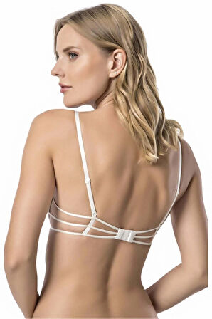 Kadın Beyaz Micro Sütyen 7006