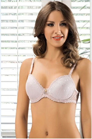 Dantelli Desteksiz Sütyen 7012