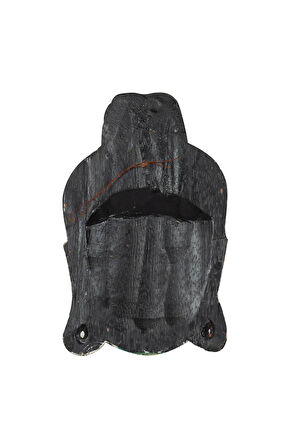 Ahsap Buda Maske El Yapımı Dekoratif Duvar Tablosu