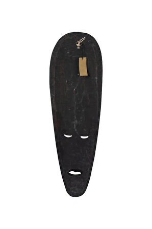 Dekoratif Duvar Objesi Ahşap Kötü Ruhları Uzaklaştıran Maske