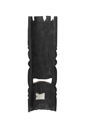 Dekoratif Duvar Objesi Ahşap Kötü Ruhları Uzaklaştıran Maske