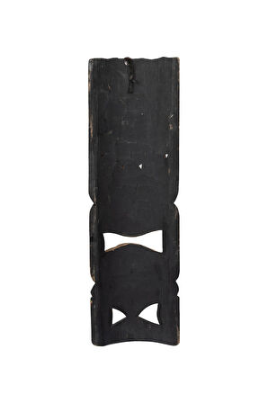 Dekoratif Duvar Objesi Ahşap Kötü Ruhları Uzaklaştıran Maske