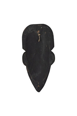 Dekoratif Duvar Objesi Ahşap Kötü Ruhları Uzaklaştıran Maske