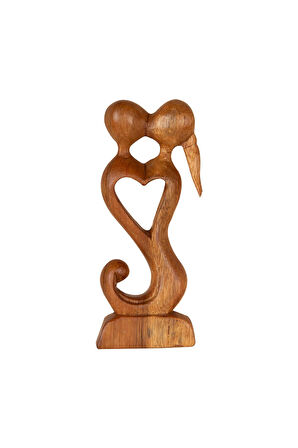 Ev & Ofis Dekoru Hediyelik Ağaç Oyma 19 cm x 10 cm