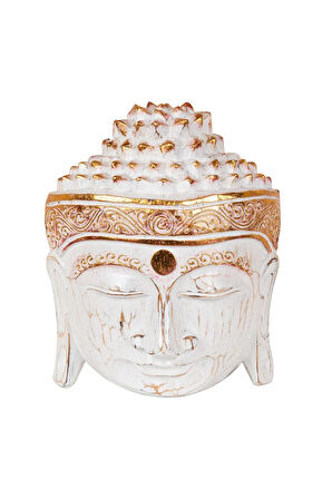 Ahsap Buda Maske El Yapımı Dekoratif Duvar Tablosu