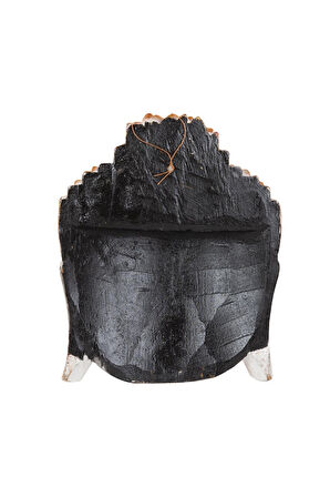 Ahsap Buda Maske El Yapımı Dekoratif Duvar Tablosu