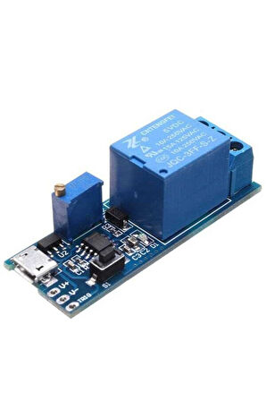 Zaman Ayarlı Röle Kartı Mikro Usb Girişli 5-30v