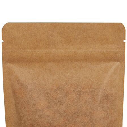 16 Cm x 27 Cm + 4 Cm -200 Adet Kraft Dar Pencereli Doypack