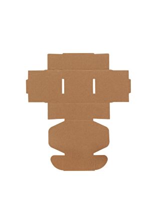 8x8x4-100 Adet Kilitli E Ticaret Karton Kargo Kutusu
