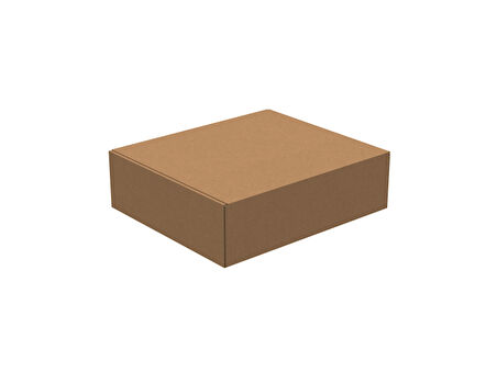 35x30x10-25 Adet Kilitli E-Ticaret Karton Kargo Kutusu