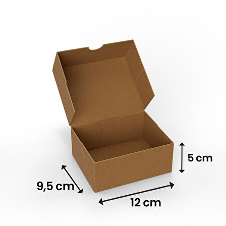 12x9,5x5 - 200 Adet Kesimli Kutu - Internet Ve Kargo Kutusu