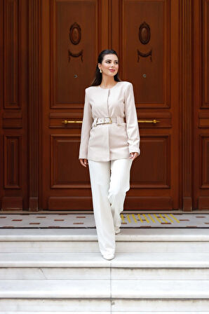 Gold Kemerli Pötikare Takım Pudra