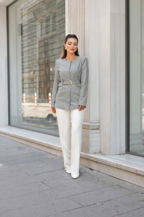 Gold Kemerli Pötikare Takım Siyah