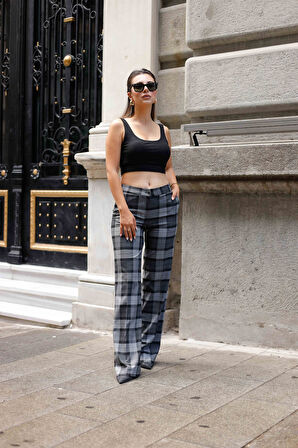 Torba Cepli Ekose Poliviskon Takım Antrasit