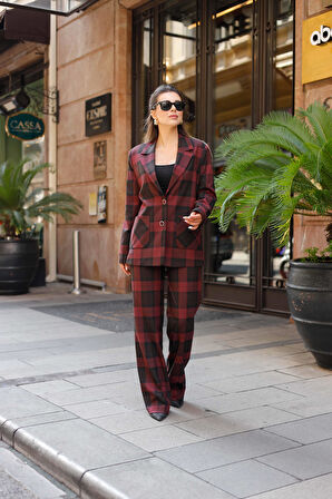 Torba Cepli Ekose Poliviskon Takım Mürdüm