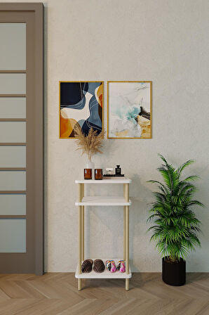 Raflı Komodin Dresuar – 30x40x78 cm
