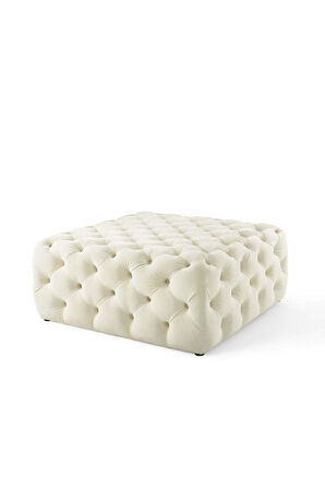 Kapitoneli Kare Puf/bench/orta Sehpa 80*80 Cm Yükseklik 40 Cm
