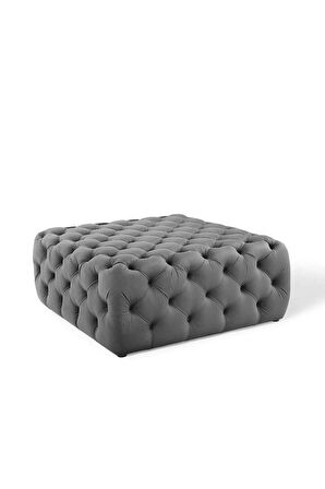 Kapitoneli Kare Puf/bench/orta Sehpa 90*90cm Yükseklik 40 Cm