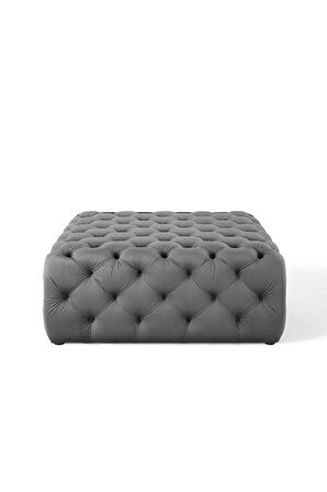 Kapitoneli Kare Puf/bench/orta Sehpa 90*90cm Yükseklik 40 Cm