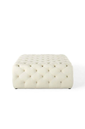 Kapitoneli Kare Puf/bench/orta Sehpa 60*60 Cm Yükseklik 40 Cm